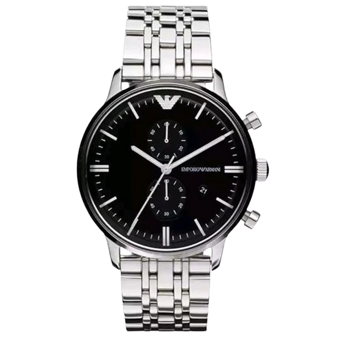 Emporio Armani Classic Analog Black Dial Men's