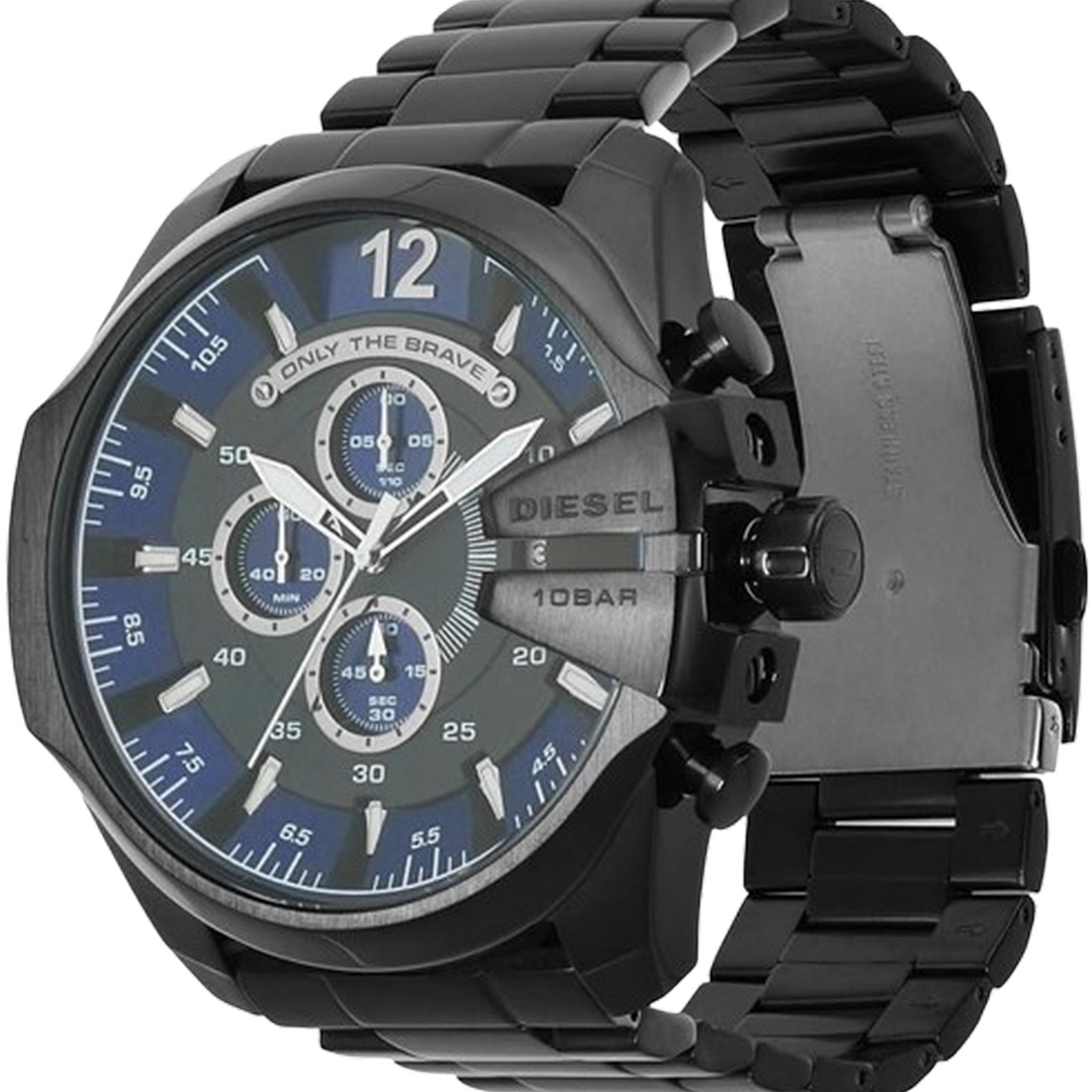 Diesel Mega Chief Stainless Steel Men's Digital Movement DZ4329