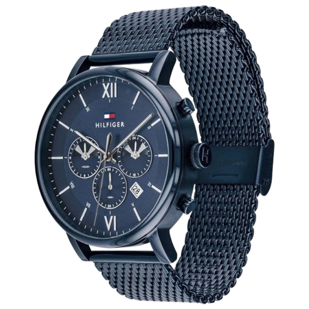 Tommy Hilfiger Men’s Quartz Stainless Steel Blue Dial