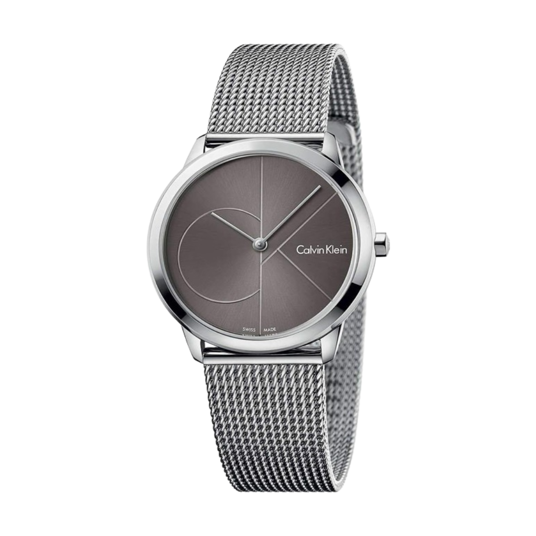 Calvin Klein Herren Analog Quarz Uhr mit Edelstahl Armband