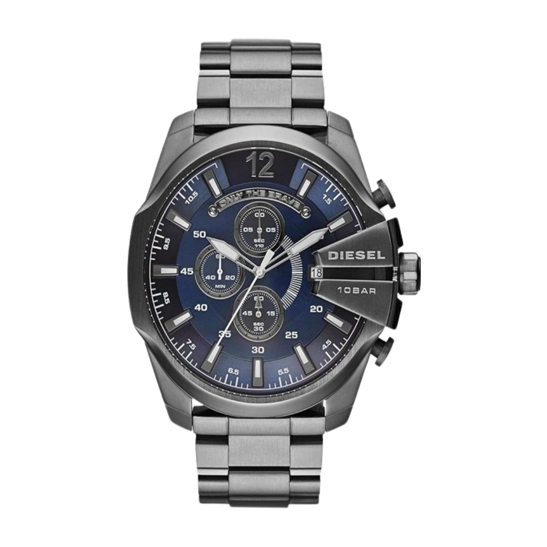 Diesel Mega Chief Stainless Steel Men's Digital Movement DZ4329