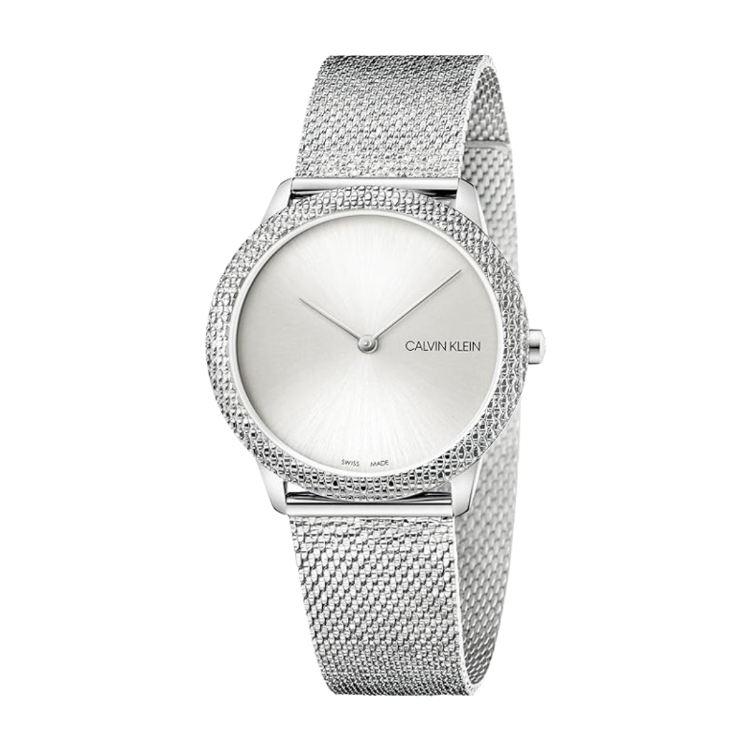 Calvin Klein Womens Analogue Quartz Watch with Stainless Steel Strap K3M22T26