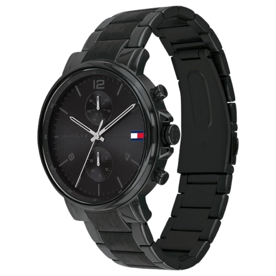 Tommy Hilfiger Analogue Quartz Watch for men with Leather strap or Stainless Steel bracelet