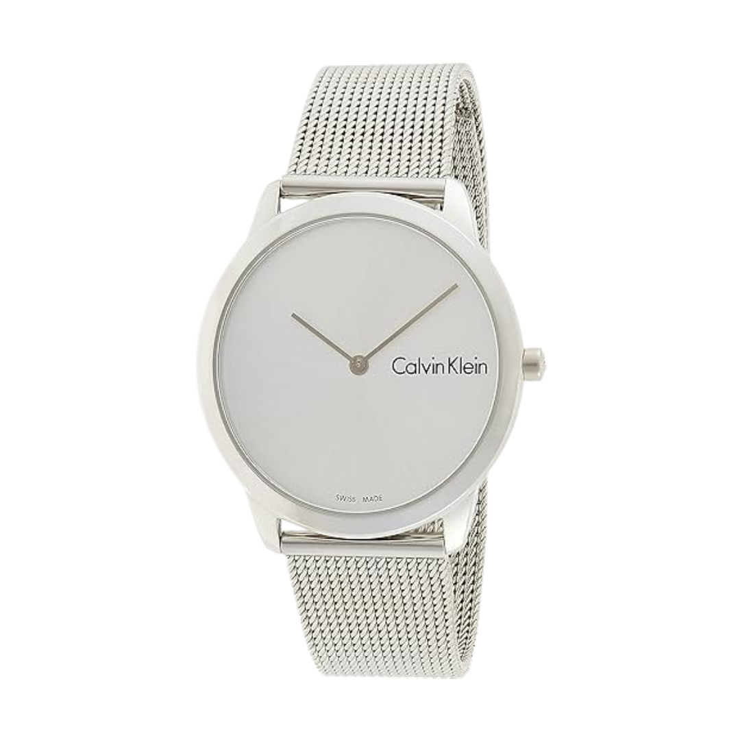 Calvin Klein Herren Analog Quarz Uhr mit Edelstahl Armband K3M211Y6