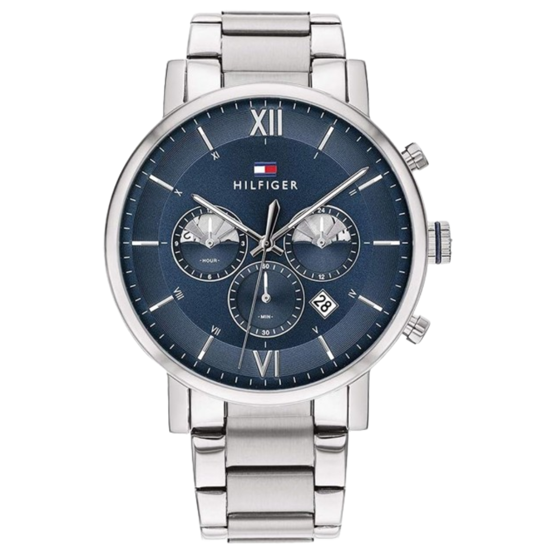 Tommy Hilfiger Men’s Quartz Stainless Steel Blue Dial