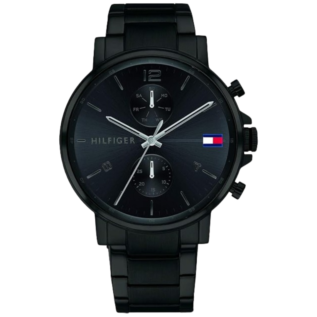 Tommy Hilfiger Analogue Quartz Watch for men with Leather strap or Stainless Steel bracelet
