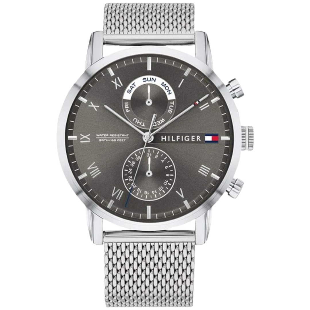 Tommy Hilfiger Men’s Quartz Stainless Steel Black Dial