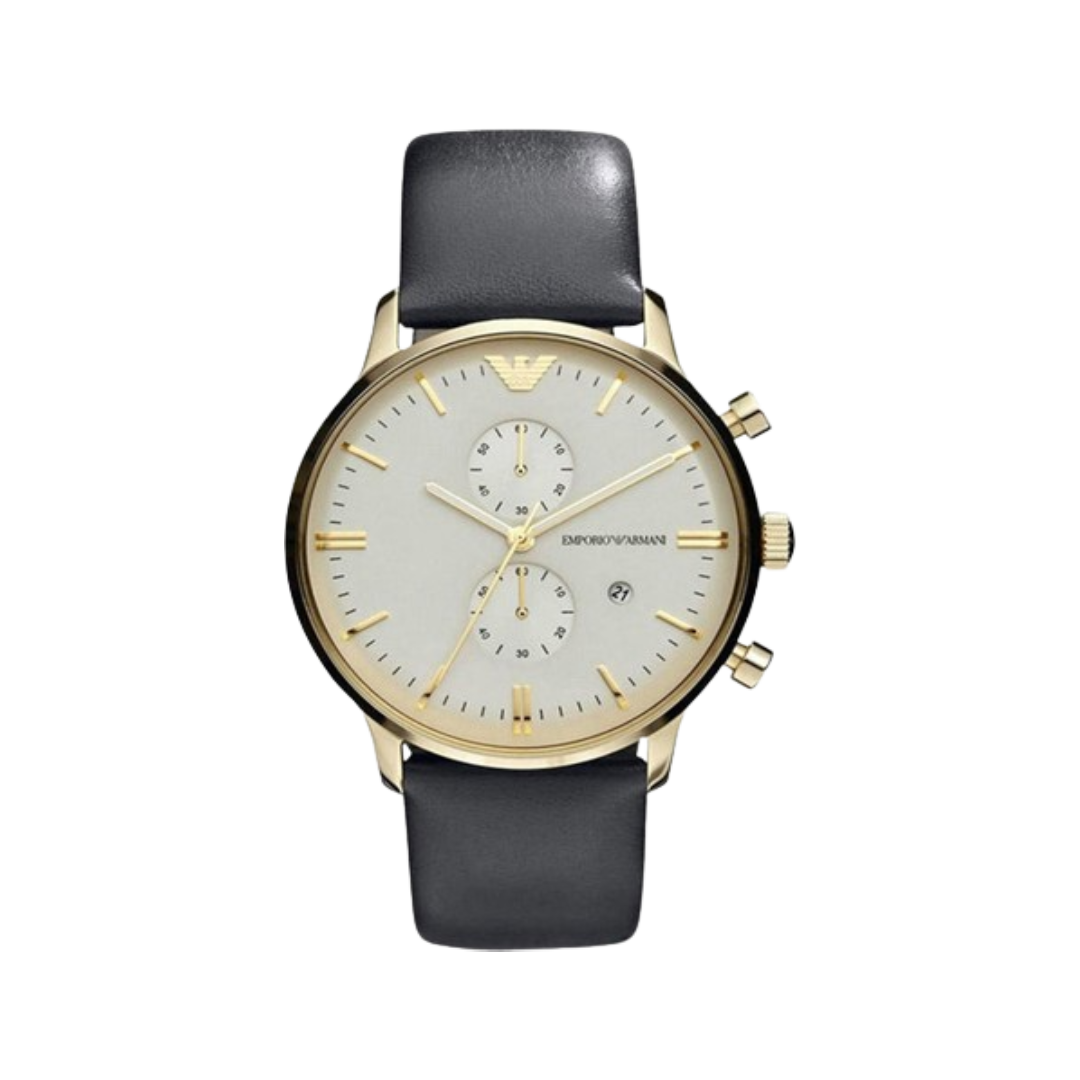 Emporio Armani Classic Analog Champagne Dial Women's