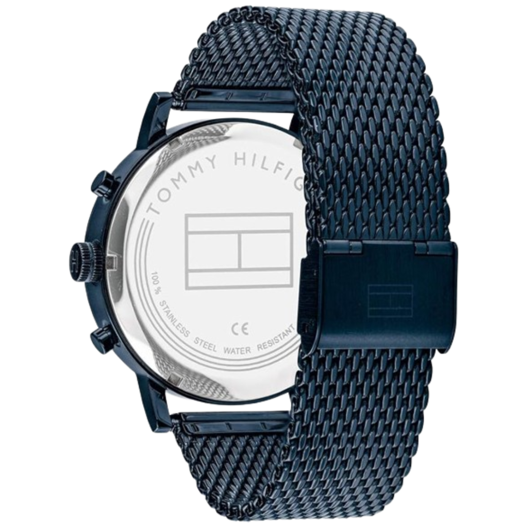 Tommy Hilfiger Men’s Quartz Stainless Steel Blue Dial