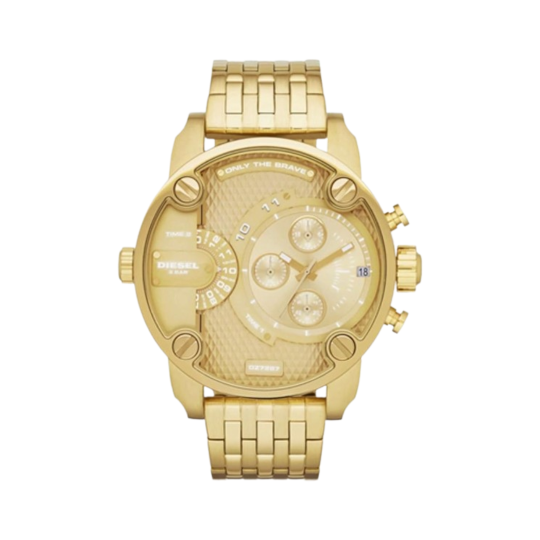 Diesel Men's Little Daddy Gold Fashion DZ7287