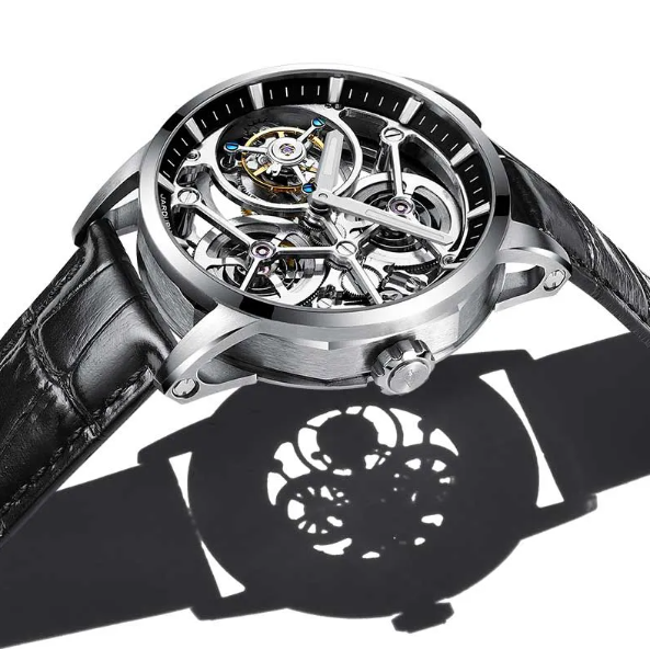 Anpassad Triple Tourbillon Skeleton Mod