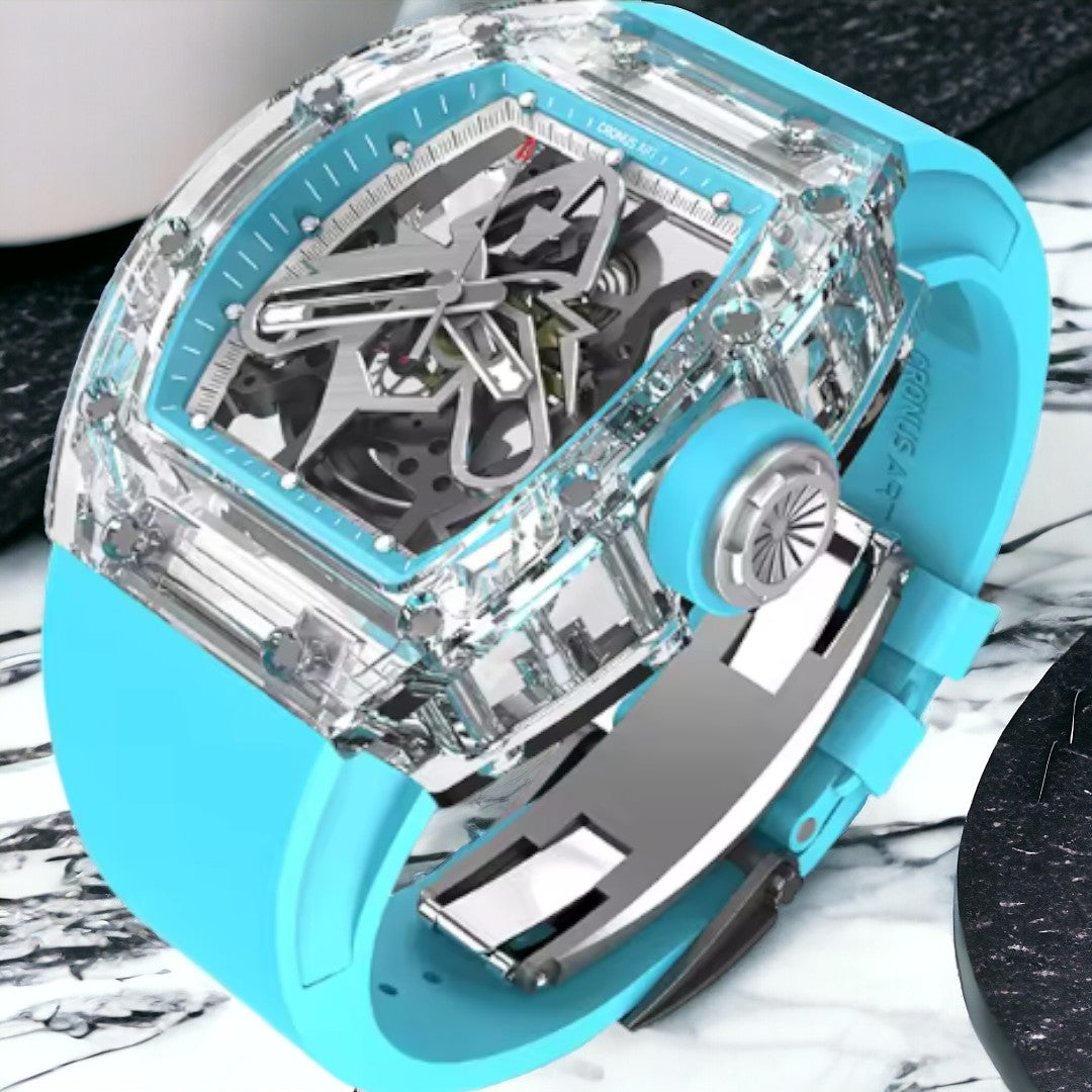 Tourbillon Skeleton Mechanical Wrist Elite Watch