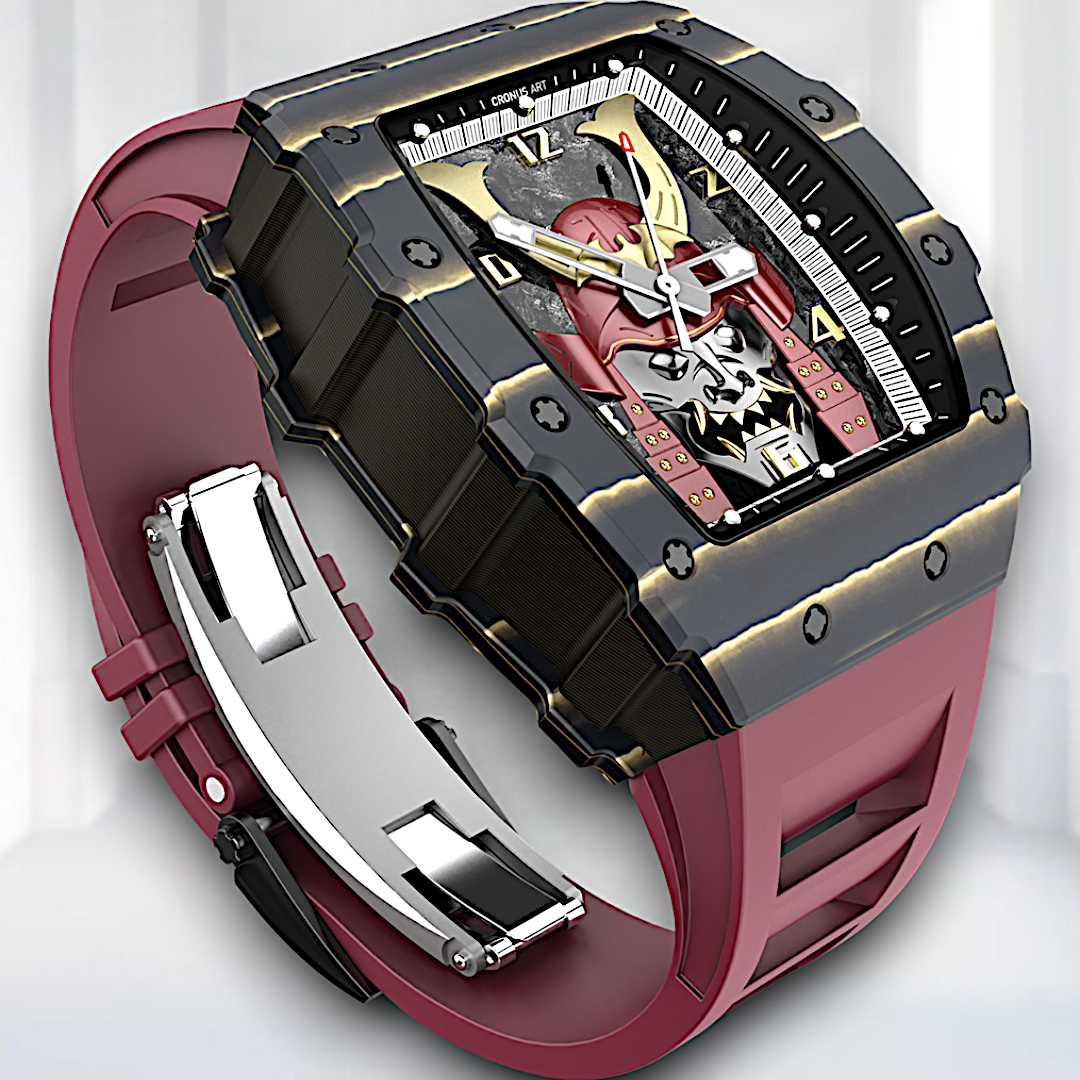 Anpassad Samurai Carbon Fiber Tourbillon Mode