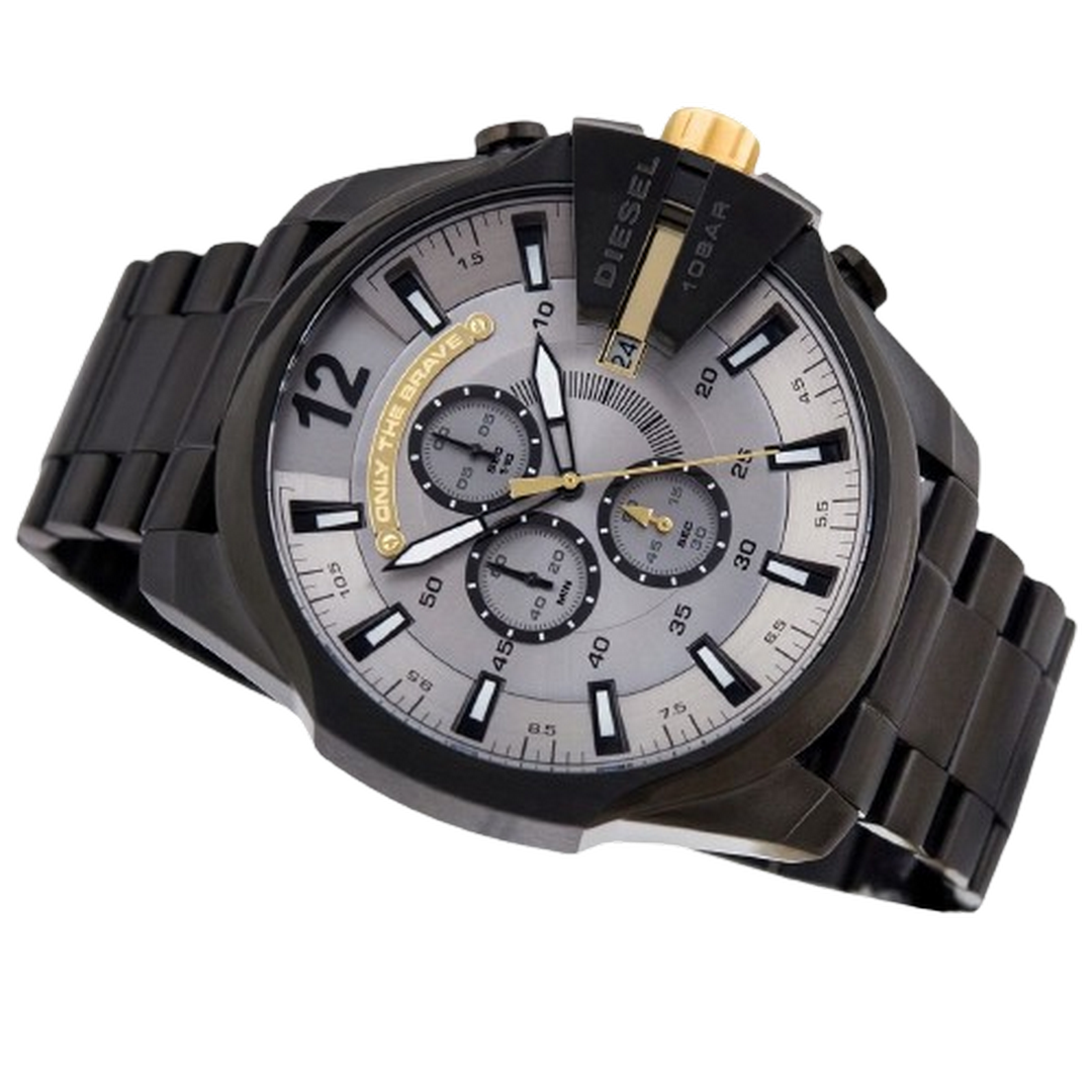 Diesel Mega Chief Stainless Steel Men's Digital Movement DZ4479