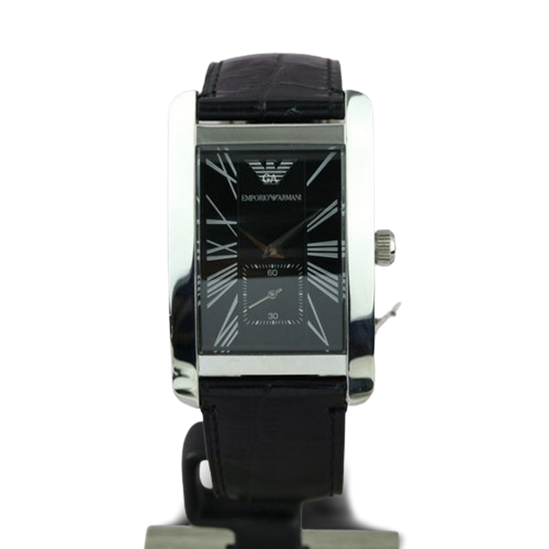 Emporio Armani Ladies Watch Black Analogue