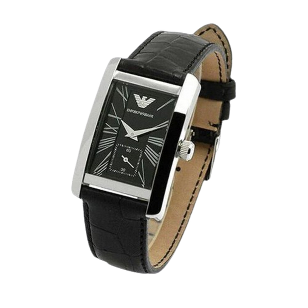 Emporio Armani Ladies Watch Black Analogue AR0143