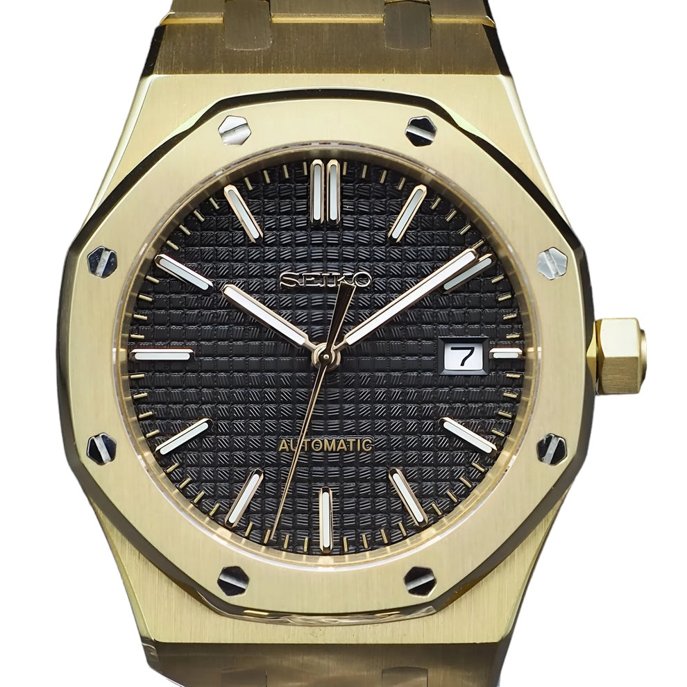 Royal Seikoak Gold Black